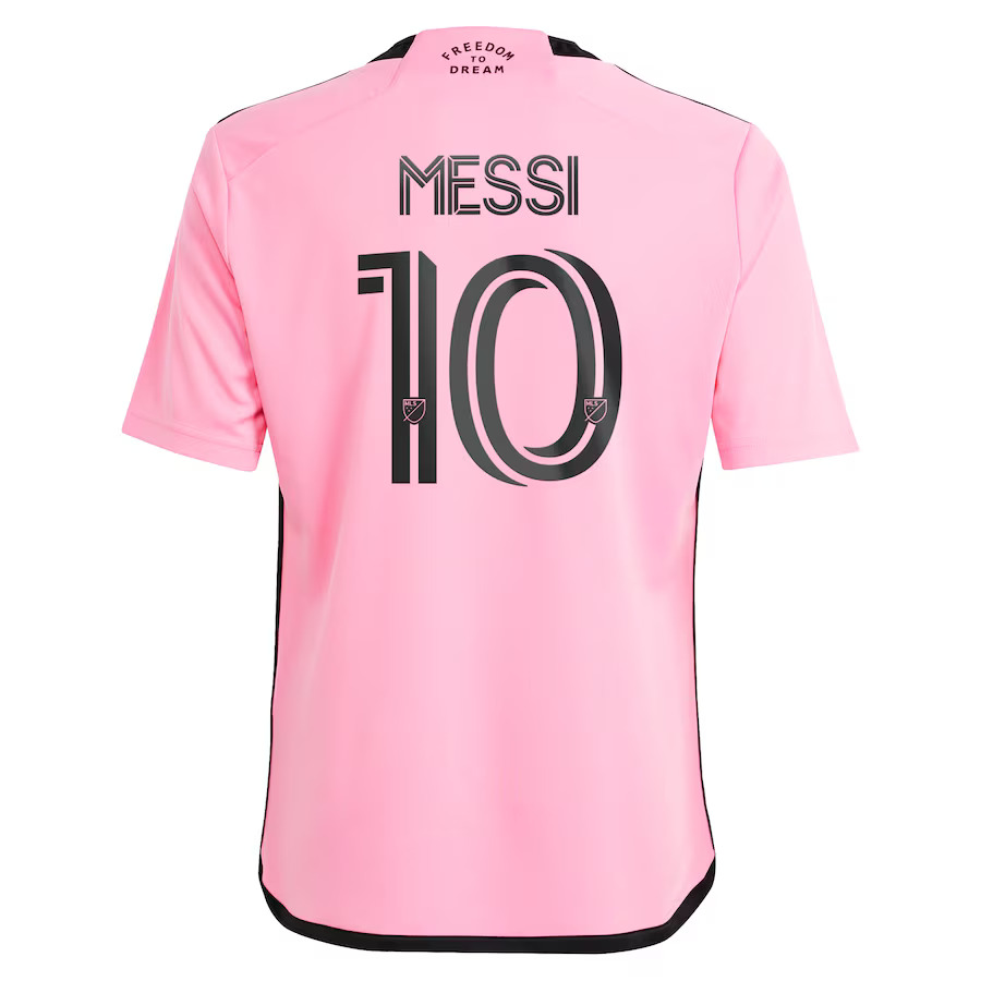 Inter Miami Club Team - #10 Lionel Messi - '22/'23 MLS Jersey - Pink - Image 2