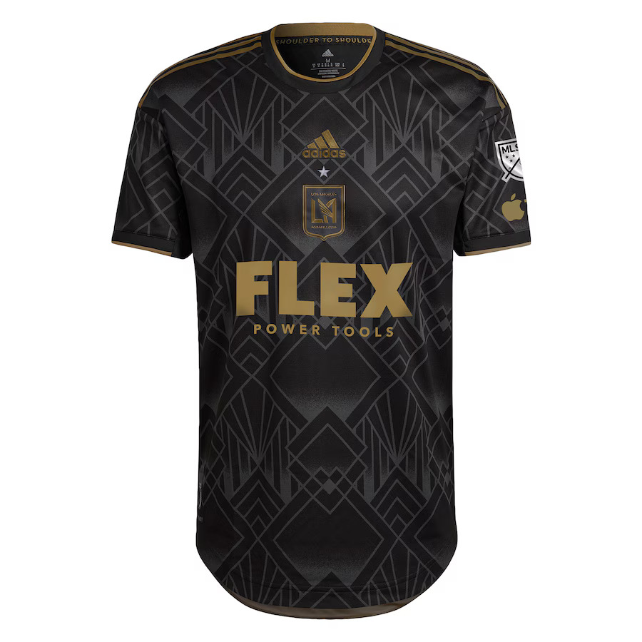Los Angeles Football Club Team - #10 Carlos Vela - '22/'23 MLS Jersey - Black - Image 3
