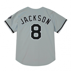 Chicago White Sox - #8 Bo Jackson - '93 MLB Jersey - Grey - Image 5