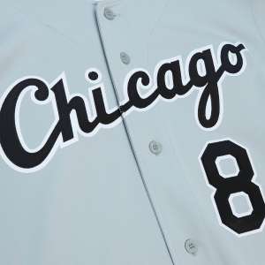 Chicago White Sox - #8 Bo Jackson - '93 MLB Jersey - Grey - Image 4