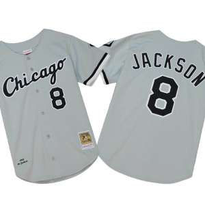 Chicago White Sox - #8 Bo Jackson - '93 MLB Jersey - Grey