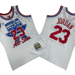NBA All Star - #23 Michael Jordan - '91 All Star NBA Jersey - White