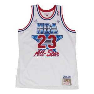 NBA All Star - #23 Michael Jordan - '91 All Star NBA Jersey - White - Image 6