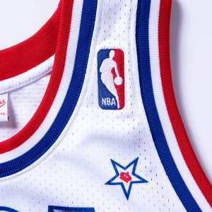 NBA All Star - #23 Michael Jordan - '91 All Star NBA Jersey - White - Image 3