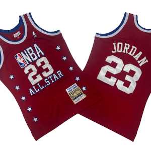 NBA All Star - #23 Michael Jordan - '89 All Star NBA Jersey - Red