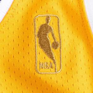 Los Angeles Lakers - #8 Kobe Bryant - '96/'97 NBA Jersey - Yellow - Image 3