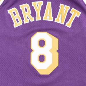 Los Angeles Lakers - #8 Kobe Bryant - '96/'97 NBA Jersey - Purple - Image 2
