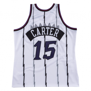 Toronto Raptors - #15 Vince Carter - '98/'99 NBA Jersey - White - Image 3
