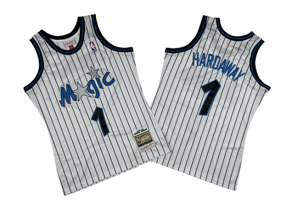 Orlando Magic - #1 Anfernee Hardaway - '93/'94 NBA Jersey - White