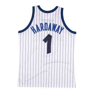Orlando Magic - #1 Anfernee Hardaway - '93/'94 NBA Jersey - White - Image 3
