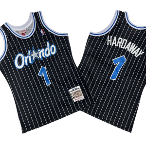Orlando Magic - #1 Anfernee Hardaway - '94/'95 NBA Jersey - Black