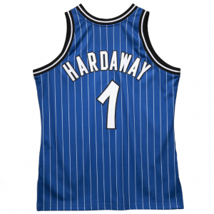 Orlando Magic - #1 Anfernee Hardaway - '94/'95 NBA Jersey - Blue - Image 4