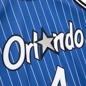 Orlando Magic - #1 Anfernee Hardaway - '94/'95 NBA Jersey - Blue - Image 3