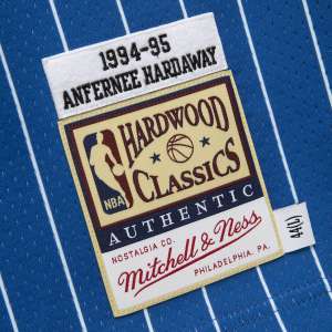 Orlando Magic - #1 Anfernee Hardaway - '94/'95 NBA Jersey - Blue - Image 2