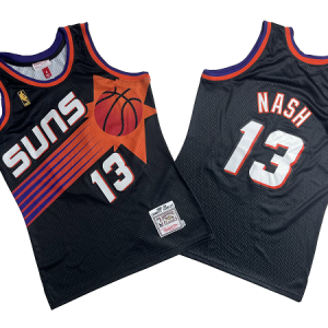 Phoenix Suns - #13 Steve Nash - '96/'97 NBA Jersey - Black