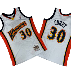 Golden State Warriors - #30 Stephen Curry - '09/'10 NBA Jersey - White