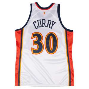 Golden State Warriors - #30 Stephen Curry - '09/'10 NBA Jersey - White - Image 3