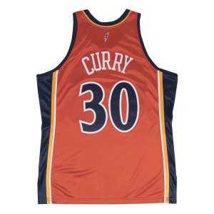 Golden State Warriors - #30 Stephen Curry - '09/'10 NBA Jersey - Orange - Image 2