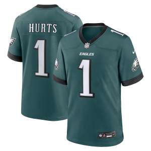 Philadelphia Eagles - #1 Jalen Hurts - NFL Jersey - Green