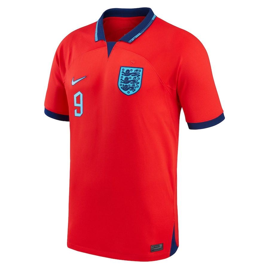 England National Team - #9 Harry Kane - '22/'23 MLS Jersey - Red - Image 2