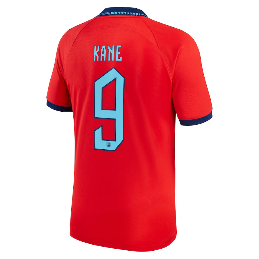 England National Team - #9 Harry Kane - '22/'23 MLS Jersey - Red - Image 3