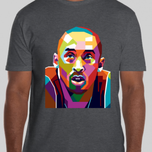 Los Angeles Lakers Kobe Bryant Vector - Grey - Image 3