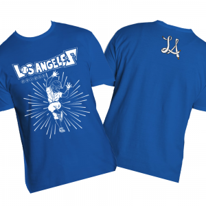 Los Angeles Dodgers Shohei Ohtani x Dragonball Tshirt - Blue