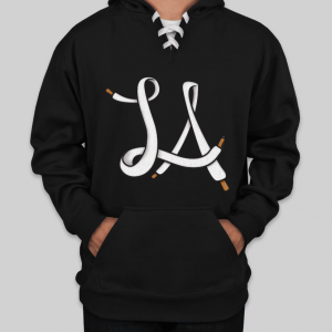 LA (LAces) Hockey Hoodie - Black