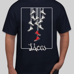 LAces Chucks Tshirt - Black