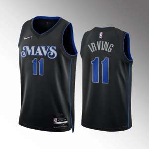 Dallas Mavericks - #11 Kyrie Irving - '23/'24 NBA Jersey - Black