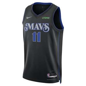 Dallas Mavericks - #11 Kyrie Irving - '23/'24 NBA Jersey - Black - Image 2