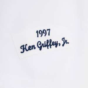 Seattle Mariners - #24 Ken Griffey Jr - '97 MLB Jersey - White - Image 3
