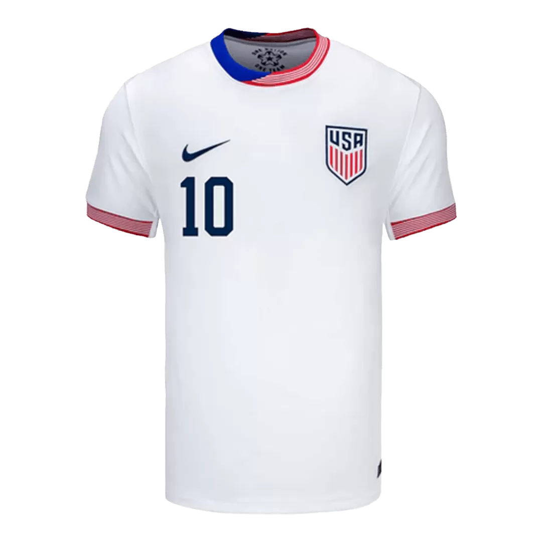 USA National Team - #10 Christian Pulisic - '24 MLS Jersey - White - Image 2