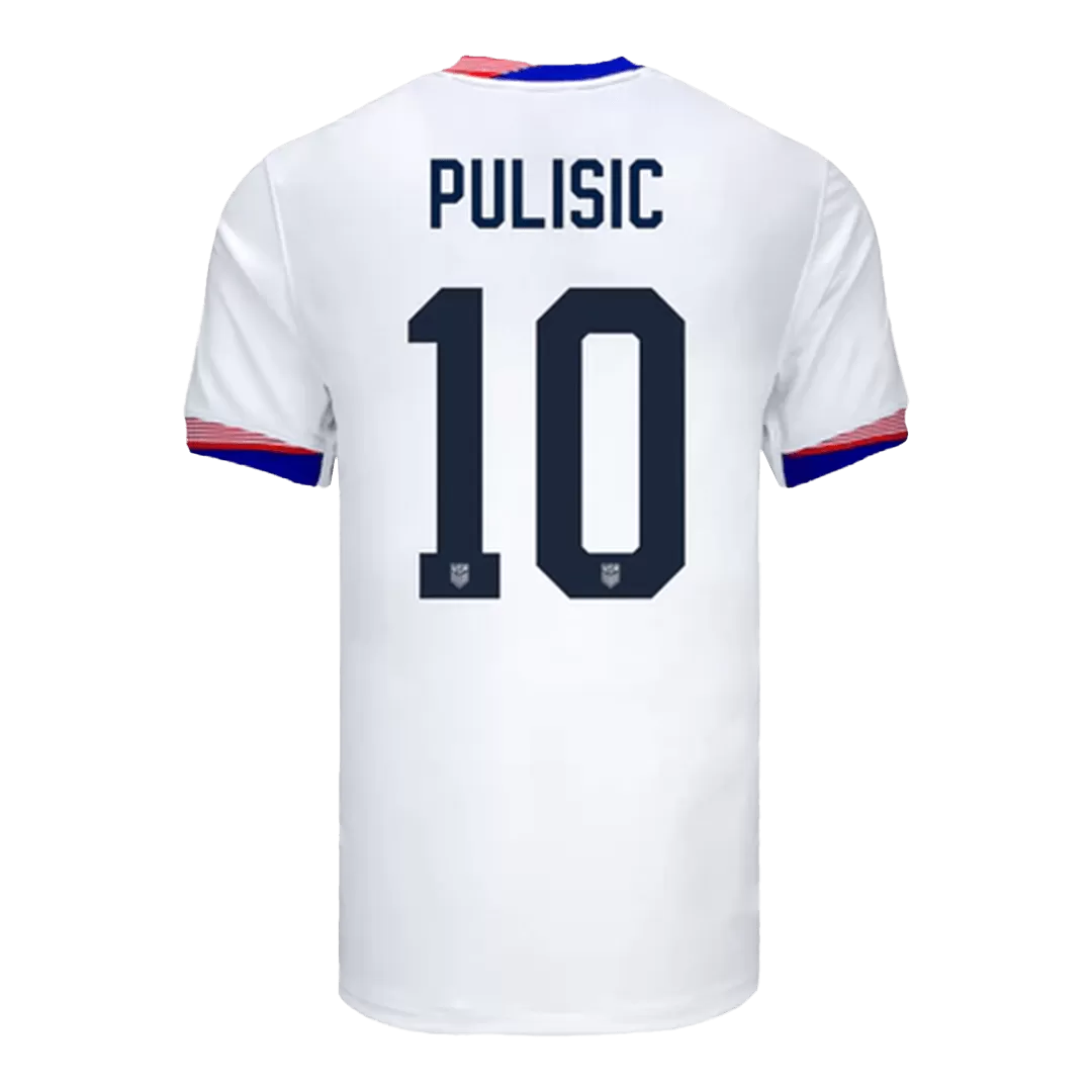 USA National Team - #10 Christian Pulisic - '24 MLS Jersey - White - Image 3